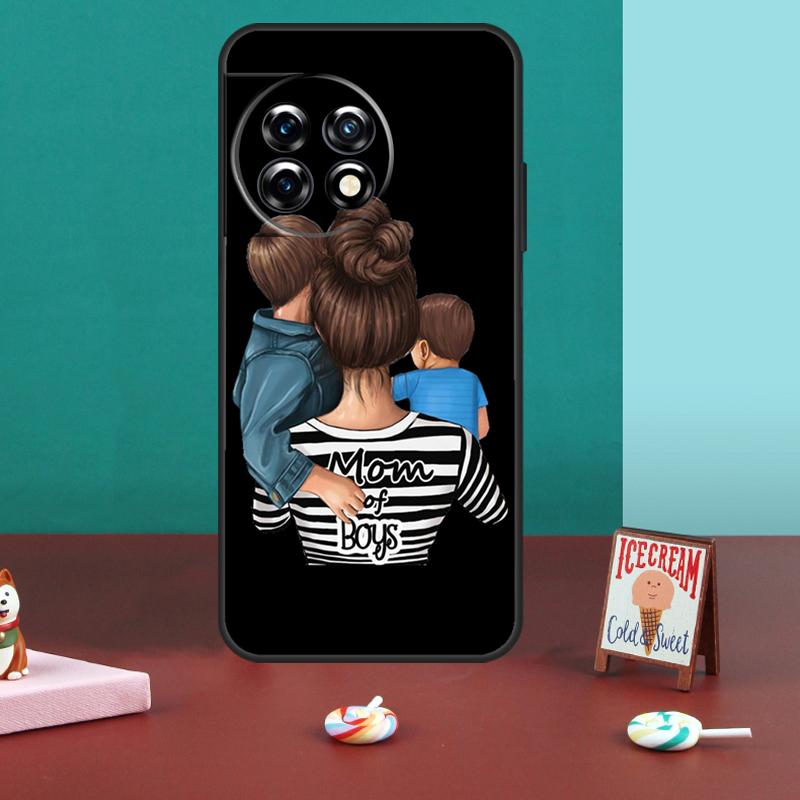 Чехол Super Dad Mom Baby Girl Twin для OnePlus 11 8 9 10 Pro 8T 9R 9RT 10T OnePlus Nord 2 2T CE 3 Lite N30 N20 N10