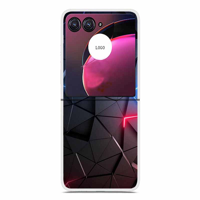 Для Motorola Razr 60 Ultra Чехол Животные Жесткий Пластик ПК Задняя Крышка Телефона Для Motorola Moto Razr60 Ultra Прозрачный Clear Coque