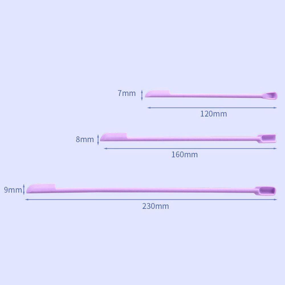 Kitchen Accessories Cosmetic Silicone Spatula Deep Bottle Scraper Makeup Brushes Cosmetics Spoon