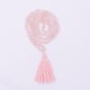 Natural Healing Classic Crystal Stone 108 Prayer Yoga Meditation Rose Quartz Beads Mala Necklace with Beaded Bracelet
