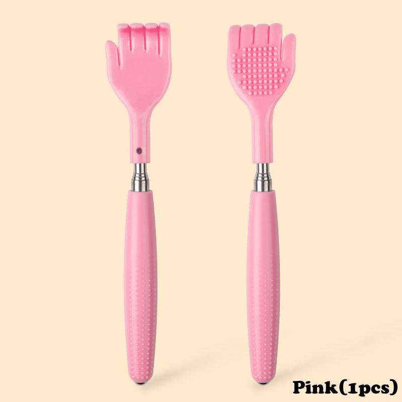 Extendable Back Scratcher Telescopic Scratching Hand Back Carding Stick Body Scrab Relax Scraper For Tickle Massage Stick Care