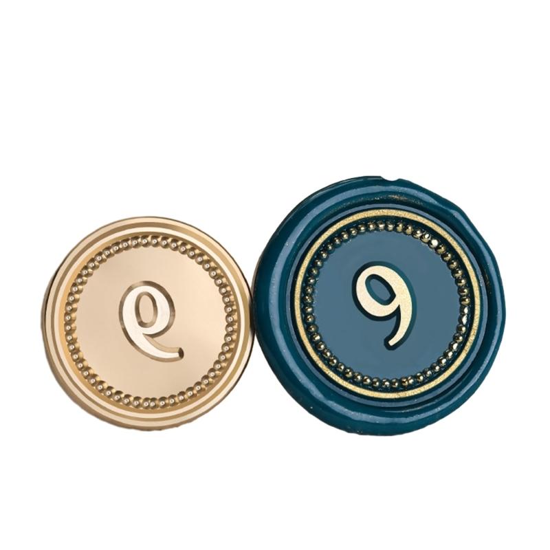 Печать из сургуча Серия номеров Печать для сургуча для DIY Конверта Свадебного приглашения Поздравительной открытки Скрапбукинга Письма