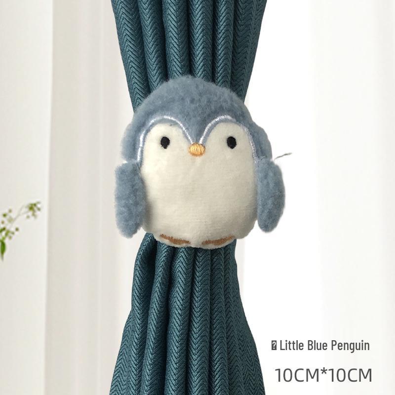 Мультяшные плюшевые подхваты для штор для детских комнат