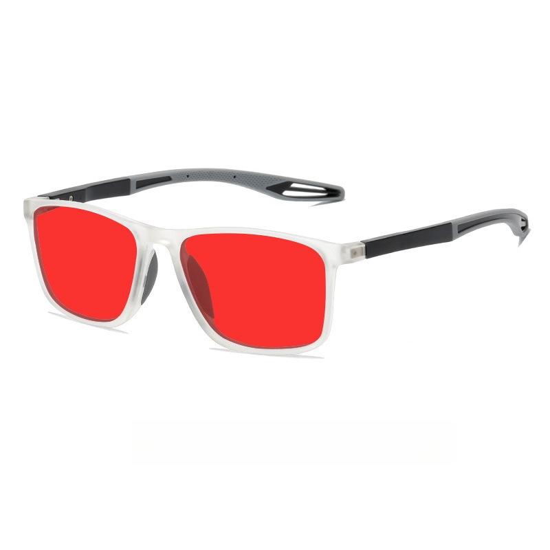 Новые ультралегкие спортивные солнцезащитные очки TR90 с антибликовым покрытием и ночным видением для защиты во время соревнований в телефонные игры, очки с плоской оправой