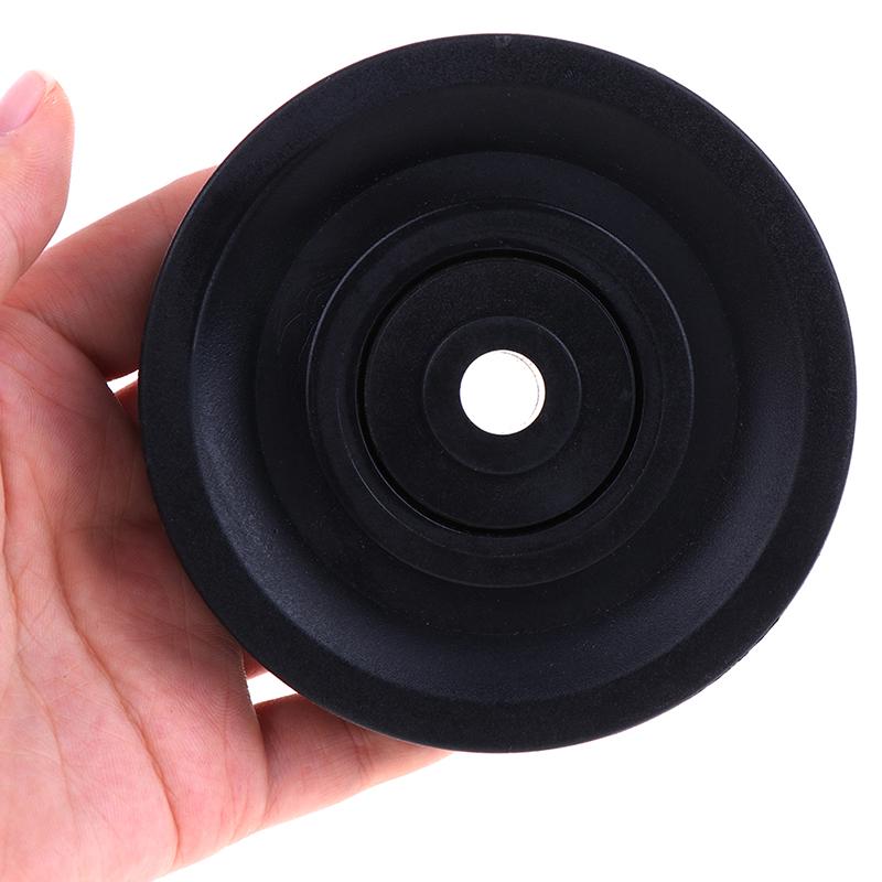 90Mm Diameter Nylon Bearing Pulley Wheel Cable Gym Fitness Equipment Part