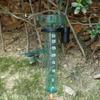 Transparent Gardening Rainwater Meter Plastic Lawn Rainfall Gauge Farm Rain Gauge  Outdoor