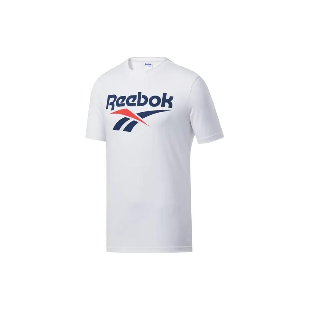 Reebok Унисекс Классическая Векторная Футболка Белая FK2655