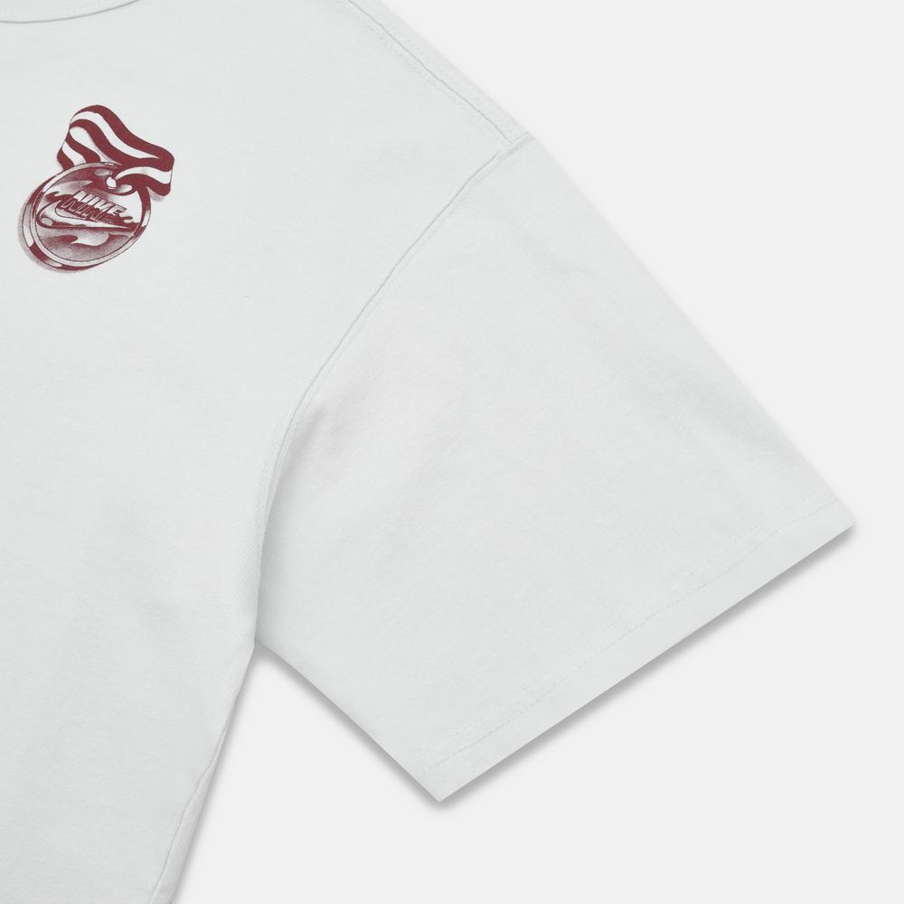 Nike Мужская футболка M Nsw Tee Lse Pre Ess Lo Rt с принтом, удобная, мягкая, с круглым вырезом, короткий рукав, мужская одежда, IM3816-101