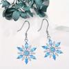 Shiny Snowflake Earrings - Creative, Fashionable, Exquisite and Warm Versatile Earrings