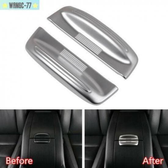 For Toyota Highlander 2014- Chrome ABS Armrest Box Handle Panel Trim 2X New