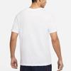 Nike T Shirts Men's White Crew Neck Moderate DV1215-100