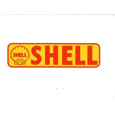 Наклейка SHELL Racing Баннер Shell Бензин Американский Разное Гаражные товары