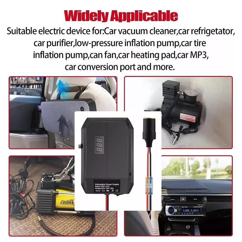 Портативный DIY Преобразователь Зарядного Устройства Для Ozito 18V в 12V Понижающий Адаптер Батареи Power Wheels 5V-13V Понижающий Преобразователь Регулятор