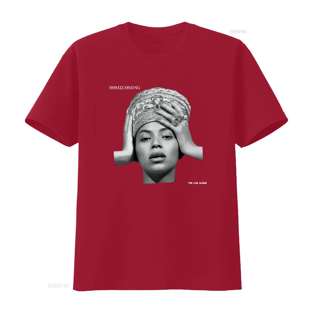 Beyonce Homecoming  Cotton T Shirt White S 234XL V1683 vintage Washed streetwear Unisex Stretched Soft Casual Stylish fashion