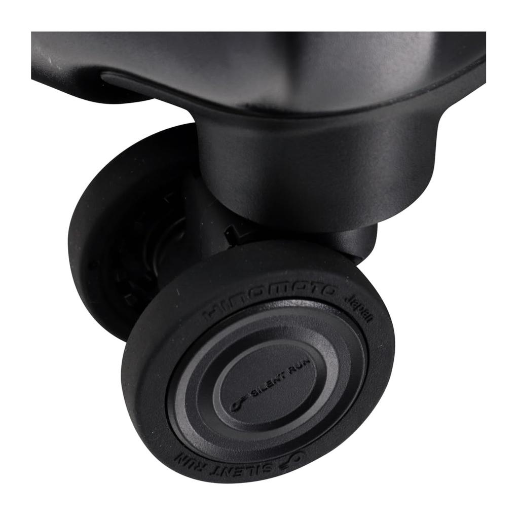 Чемодан Hem 62L Carry Case Чемодан Carry Bag Top Open LOUNGE Оснащен замком TSA, расширяемая жесткая молния для переноски, черный цвет [Transit Lounge] 55,5 см, 4,4 кг