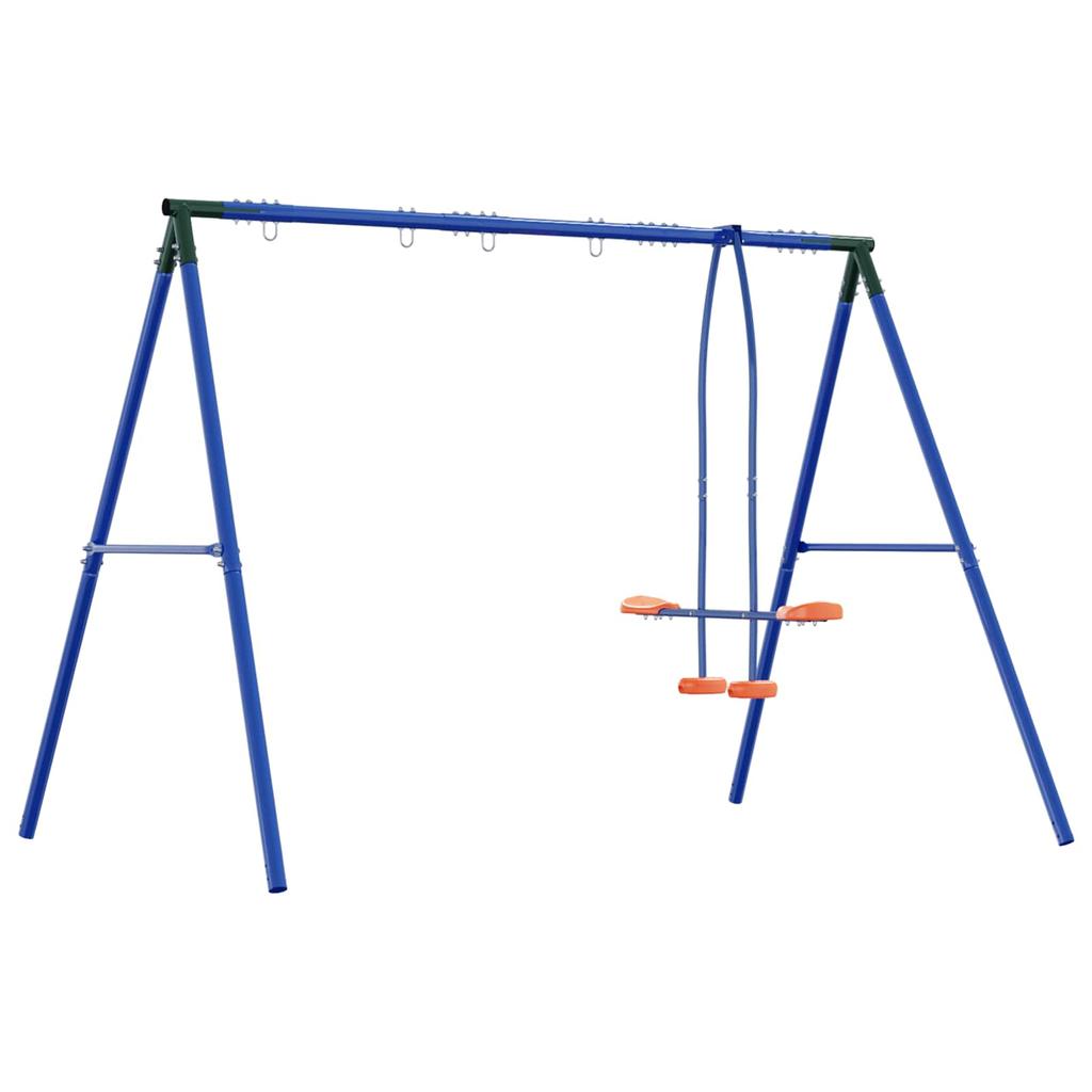 Outdoor Swing Frame with Glider Seat for up to 4 Children