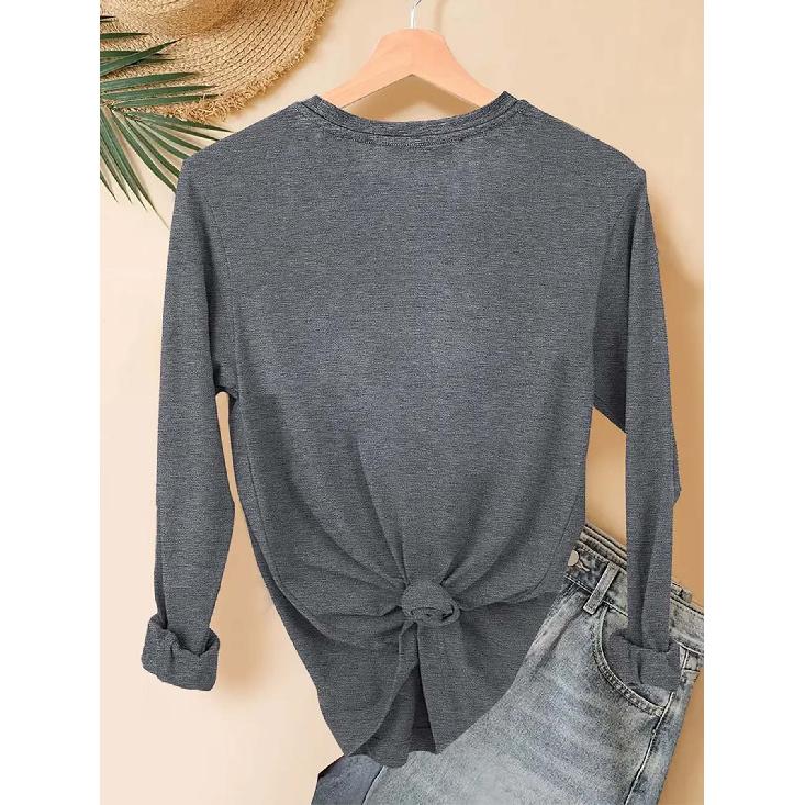 Barcode S XXL Women's casual sports long sleeve T Halloween BOO Spider pumpkin ghost pattern printed round neck long sleeves T Shirt Simple