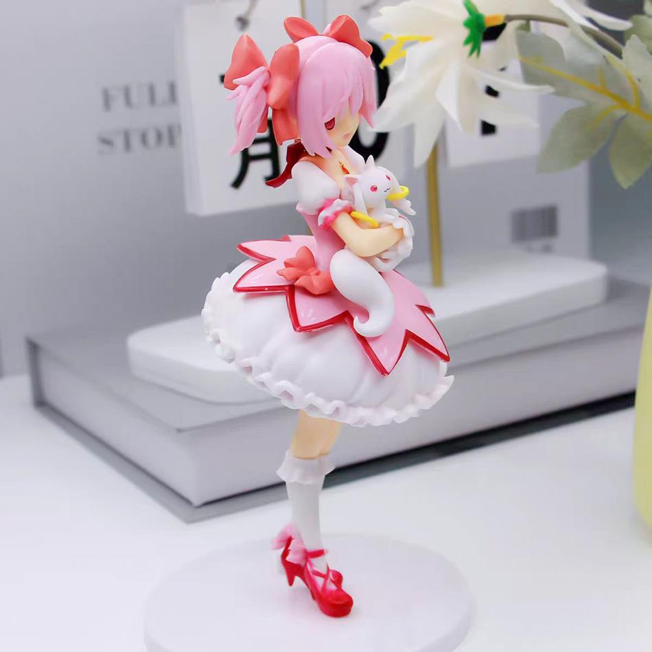 НОВАЯ 18см Кукла-фигурка Puella Magi Madoka Magica Настольное украшение Коллекционная игрушка Подарок для детей Фанатов