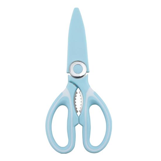 Кухонные ножницы Ножницы для куриных костей Нескользящие удобные ножницы из нержавеющей стали с защитным чехлом Многофункциональные прочные ножницы