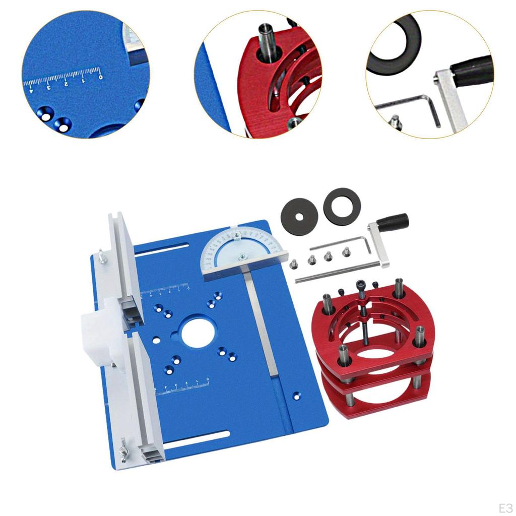 Система подъема пластины для фрезерного стола Многофункциональный профессиональный гравировальный станок Алюминий