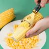 Резак для очистки кукурузы Yousheng с подвесным отверстием. Строгальный станок для кукурузы. Инструмент для удаления початков кукурузы. Хороший захват. Овощечистка для очистки початков. Кукурузный гаджет для удаления зерен кукурузы.