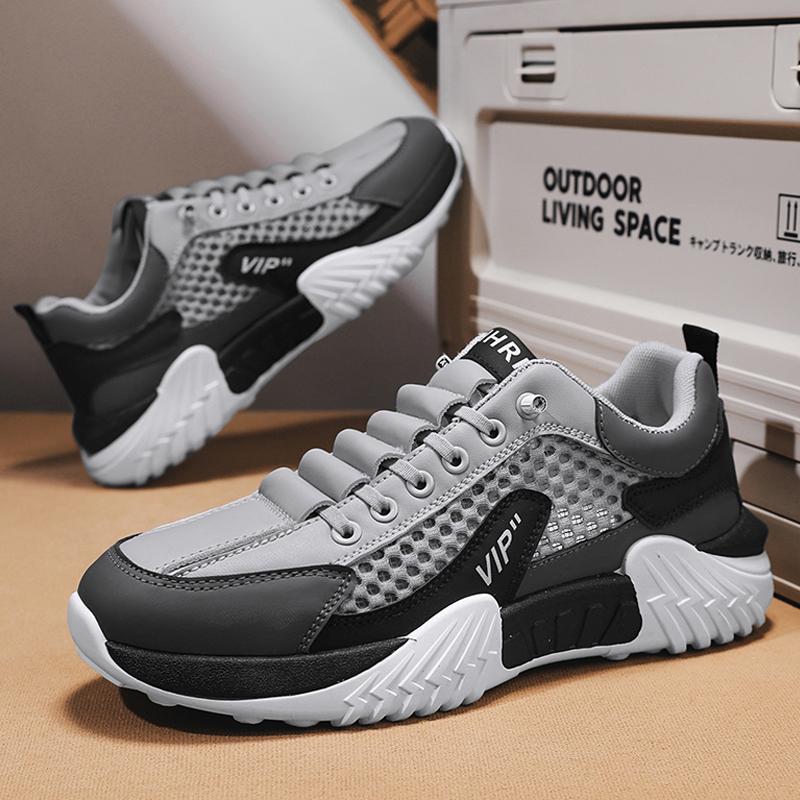 Новые универсальные нескользящие кроссовки для лета, мужские кроссовки для весны и лета, дышащие спортивные кроссовки для бега, повседневные кроссовки, легкие сетчатые кроссовки