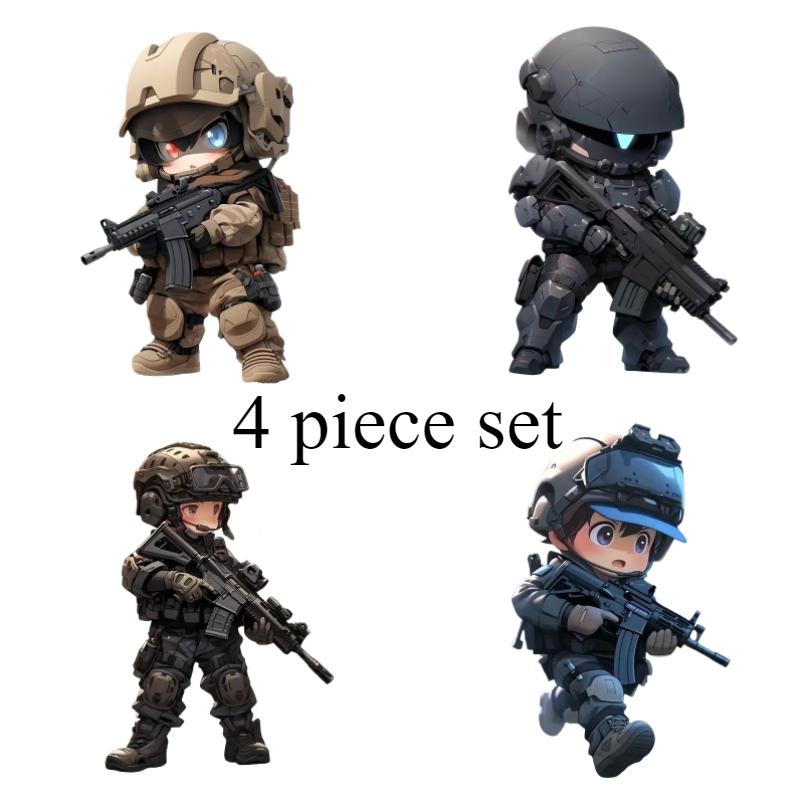 Новый Рождественский Орнамент Подвеска Акрил Плоский Забавный Подвеска Спецназа Подвеска Праздничный Подарочный Подвеска Подвеска