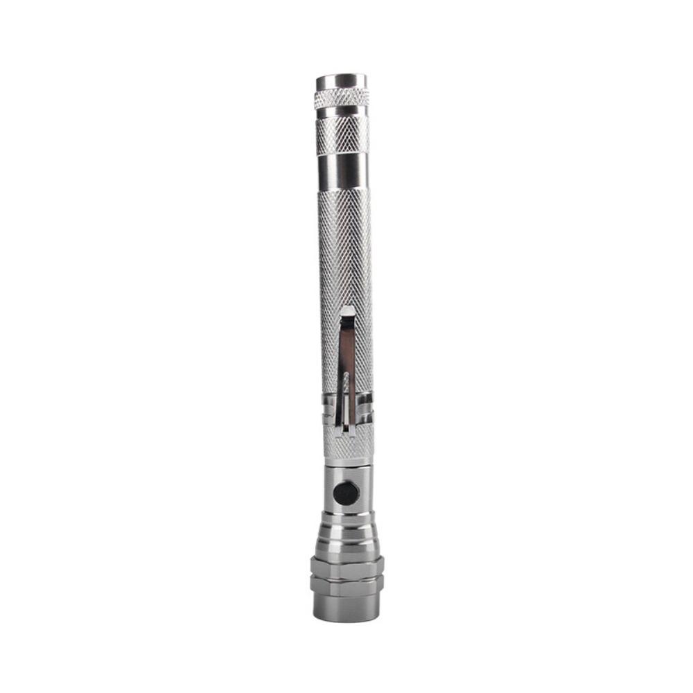 Dual Magnet LED Antenna Light Telescopic Stretching Flexible LED Flashlight Corner Picking