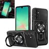 Роскошный бронированный чехол с магнитной беспроводной зарядкой Magsafe для Samsung Galaxy A26, военный защитный чехол с держателем-кольцом для пальца