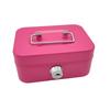 Metal Cash Box Mini Safe Lock Box Money Bank Metal Coin Bank Security Box Sturdy Cash Portable For Kids Coin Collection