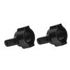Aluminum Alloy Caster Mount (l R) Parts Fit for RGT 1 10 EX86100 RC Car ModelBlack R86022BL