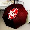 Kaisers-lautern Football Club Automatic Folding Umbrella - 8-Rib Travel Umbrella with Auto Open/Close & Portable Gifts for holidays or birthdays