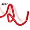 Decorative Wall Hangers Wave Hook, Nordic Style Iron Art Three Modern Entryway Organizer Mounted Storage Rack for And Living Room Minimalist