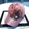 New Sunscreen and Sunshade Baseball Hat for Spring and Summer, Fashionable Sun Water Diamond Duck Tongue Hat