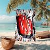 Lightning McQueen beach towel Outdoor camping Beach towel for vacation swim Outdoor pool Absorbent bath towel