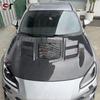 Compatible Carbon Fiber Hood with Transparent Glass Style for Toyota GR86 & Subaru BRZ.