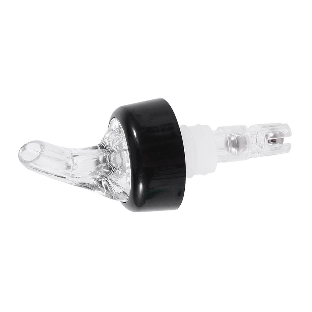 Plastic Measured Liquor Spirit Pourer Free Flow Wine Bottle Pour Spout Stopper Transparent