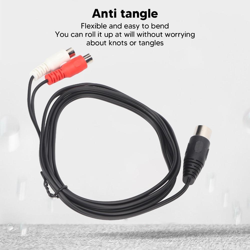 1.5m / 4.9ft Sound Instrument Cable Plug and Play Audio Cable Audio System