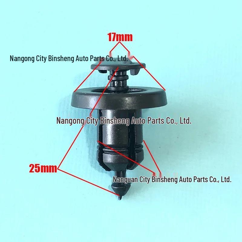Крепежи бампера Renault Megane: Пластиковые заклепки и зажимы (7703072360)