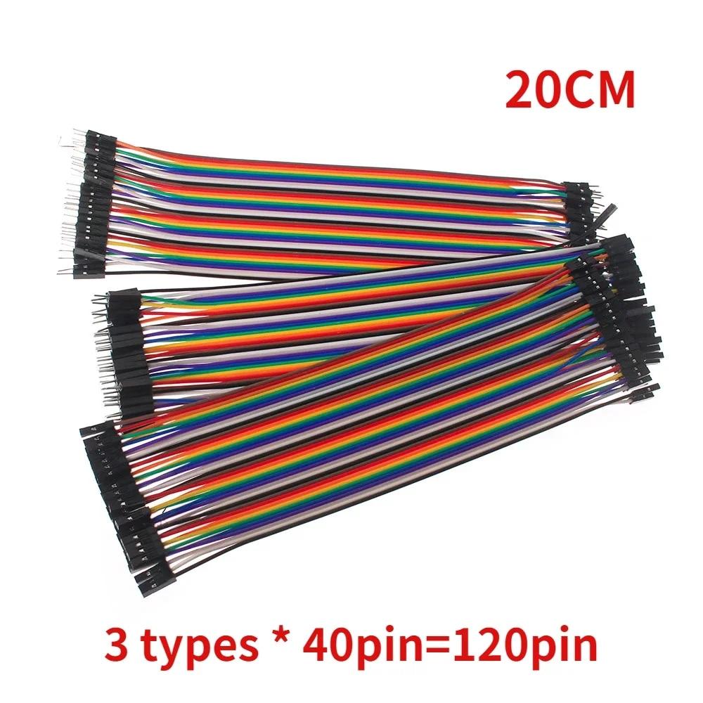 Набор перемычек для макетной платы Dupont Line Kit MB102 ZY-204, 400 соединительных точек, макетная плата для печатной платы без пайки, DIY мини-тестовые наборы для прототипов