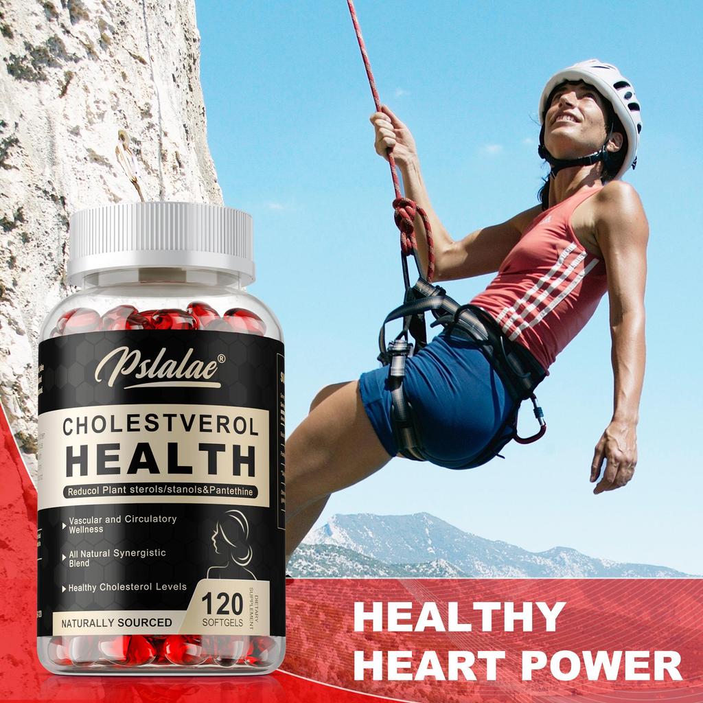Complex soft capsules, containing fish oil, coenzyme Q10 extract, natural plant nutrients, suitable for both men and women.