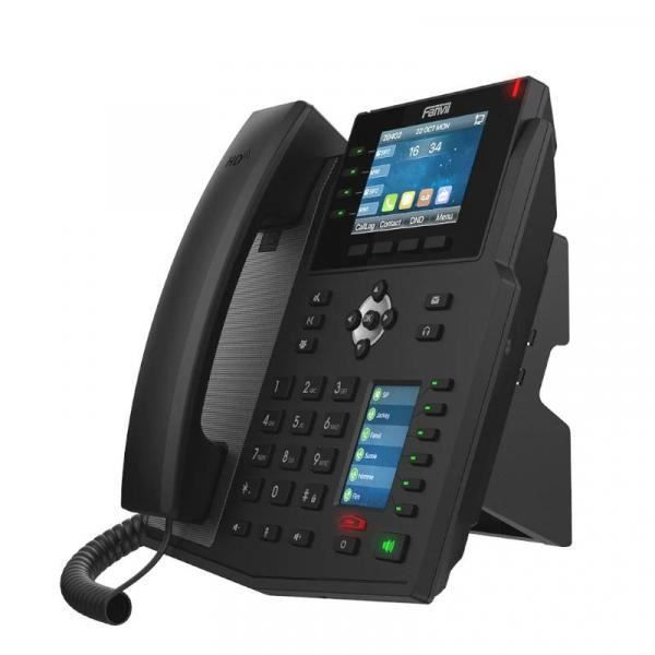 Téléphone Enclume X5U - Écran Couleur 3,5 Pouces - Bluetooth 4.2 - Audioconférence À 6 - Réseau 10/100/1000 Mbps