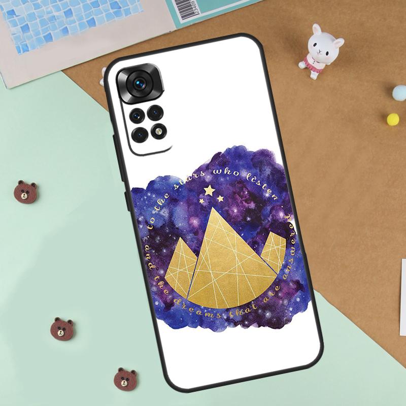 Чехол «Двор тумана и ярости» для Xiaomi Redmi 14C 10C 12C 13C Чехол для Redmi Note 13 Pro 14 9 10 11 12 10S 11S 12S