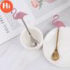 Hi Elegant Flamingo Spoons Soup Spoon Dessert Spoon Ice Cream Tableware Lovely