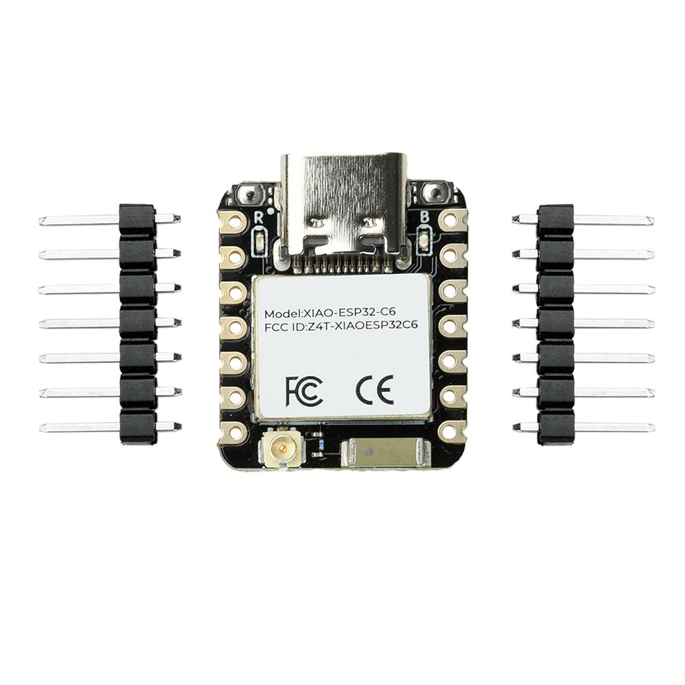 ESP32-C6 WiFi BT Плата разработки XIAO Seedstudio Подходит для Zigbee Умный дом IoT Интерфейс Type C