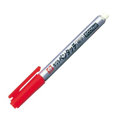 Sakura Pen Fine 10 ручек Масляная ручка Cray-Pas, Touch, Point, PPKE#19-10P, Красный,