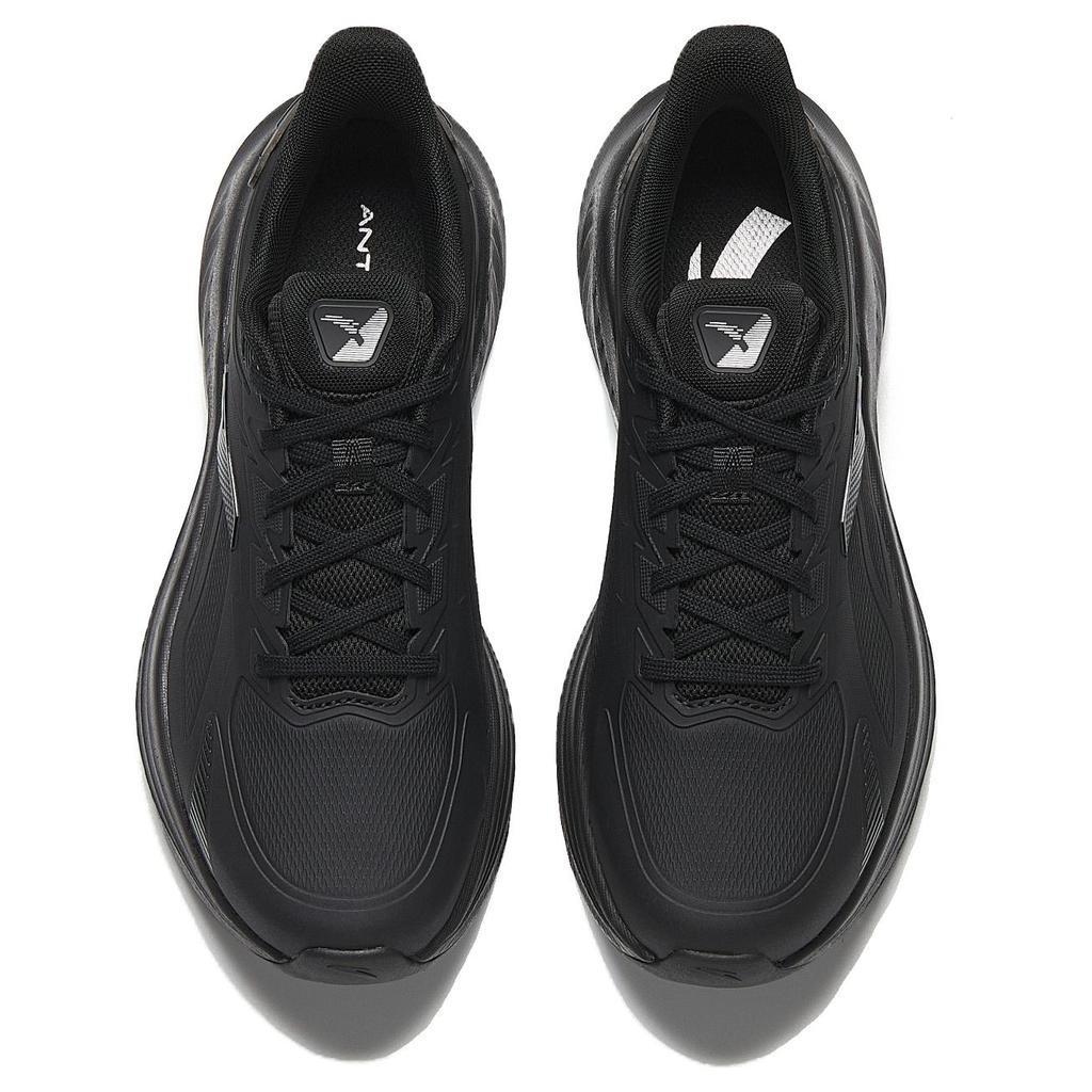 Anta Running Series Comfortable Shock Absorbing Durable Low Top Casual Running Shoes Women Sneaker Black 922535511-6