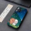 Милый Чехол Для Телефона BuBu DuDuS Funda Для Iphone 13 17 16 11 15ProMax 14 12 Pro Xs Max Mini Xr X 7 8 6 6s Plus Чехлы