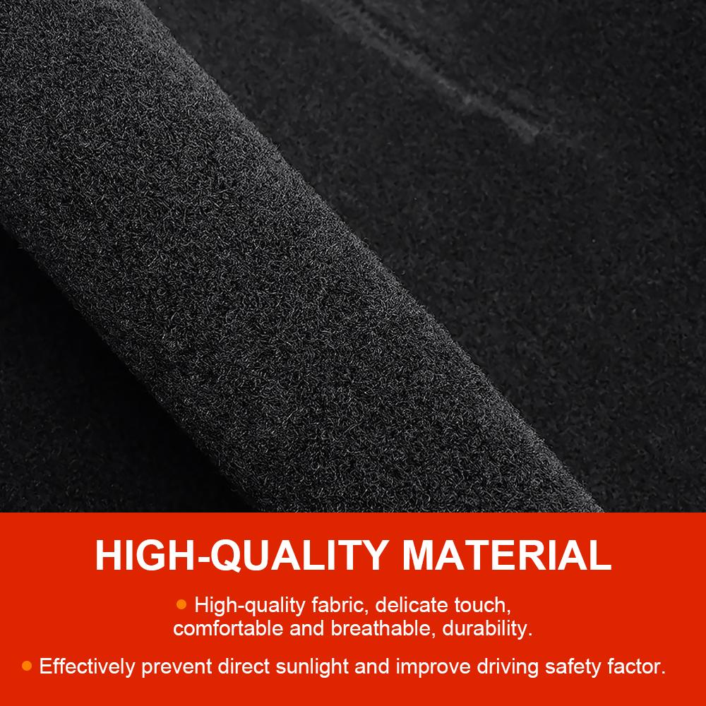 Коврик на панель приборов Dash Mat Dashmat Покрытие на приборную панель Защита от солнца Покрытие на приборную панель Ковер от УФ-лучей Для Ford F150 F250 F350 F450 F550 1992-1994 1995 1996