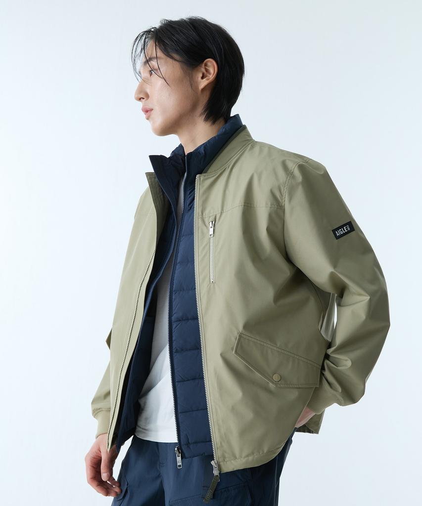 Мужская ветрозащитная куртка-бомбер Aigle Gore-Tex Windstopper 2L Aas25Mout010Bis